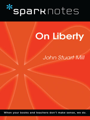 cover image of On Liberty (SparkNotes Philosophy Guide)